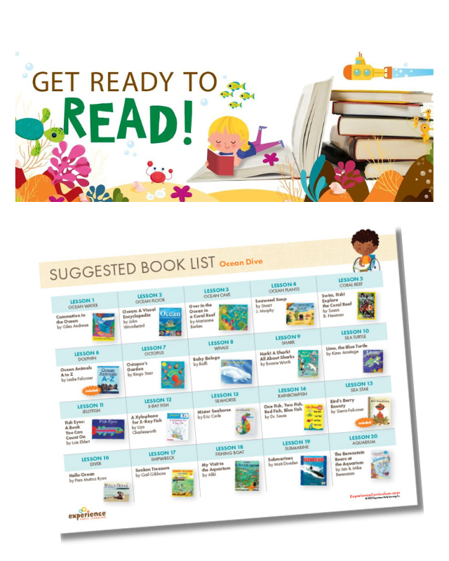 Ocean Dive Book List