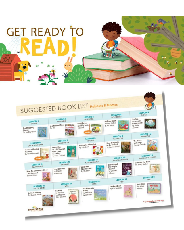 Habitats & Homes Book List